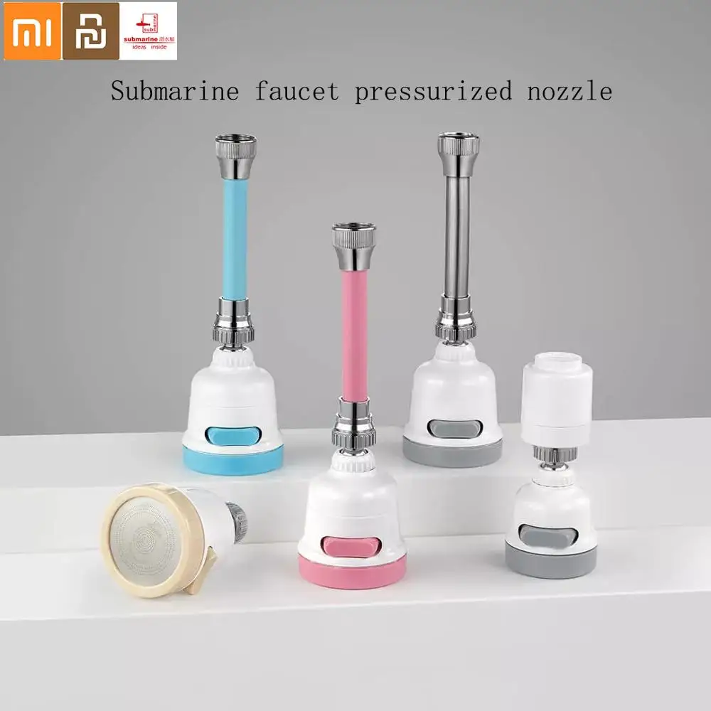 

Submarine Kitchen Faucet Tap 3 Level Can Adjusting 360 Rotate Water Saving Bathroom Shower Faucet filtered Faucet Accessories