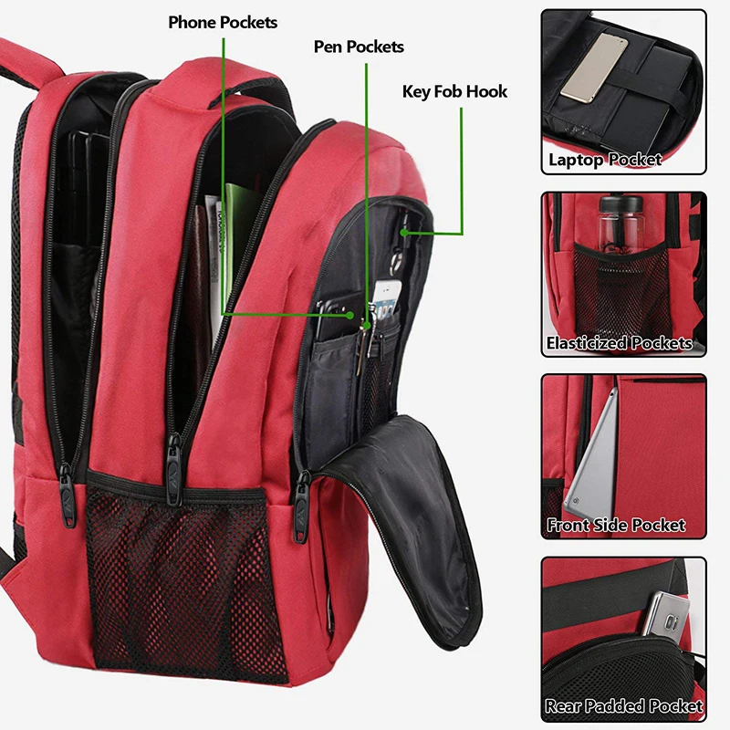 Red backpack-4