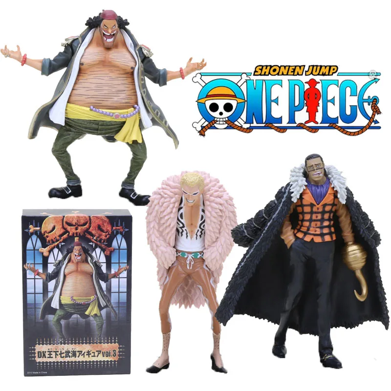 ワンピースアニメフィギュアdxfジンベエドフラミンゴ黒ひげマーシャルd教えるサー クロコダイル月光モリアおもちゃ Null Aliexpress