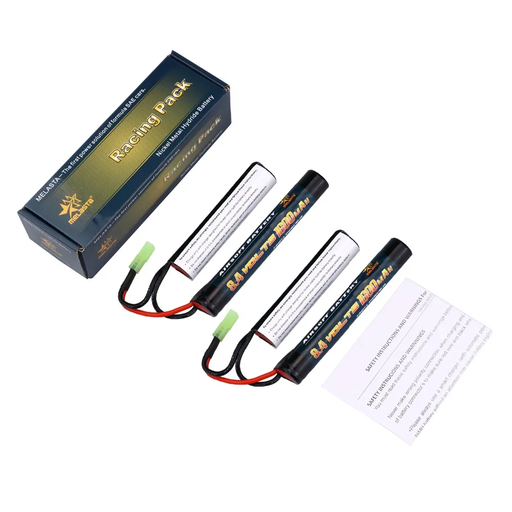 7S 2/3A 8 4 v 1600mAh Butterfly NunChuck NIMH батарейный блок с мини-разъемом Tamiya для страйкбола 2 шт |