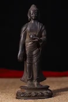 Best Tibetan Monastery's Collection Of Copper Tires Are Hand-tapped And Chiseled Old Shakyamuni Buddha Statues Buddha Statue