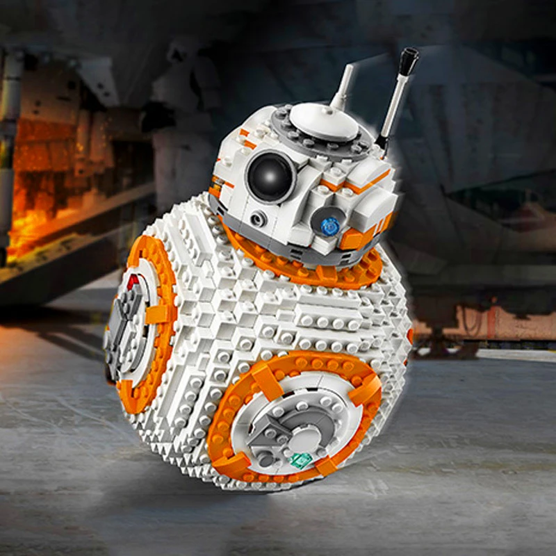 BELA 10906 Звездные войны Межзвездный детектор BB-8 Строительные блоки Набор кирпичей совместимые 75187 Playmobil игрушки