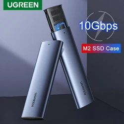 Ugreen – boîtier pour disque dur externe, 10Gbps M2 NVMe NGFF, PCIE SATA to, m key et b key SSD 2280 2260 