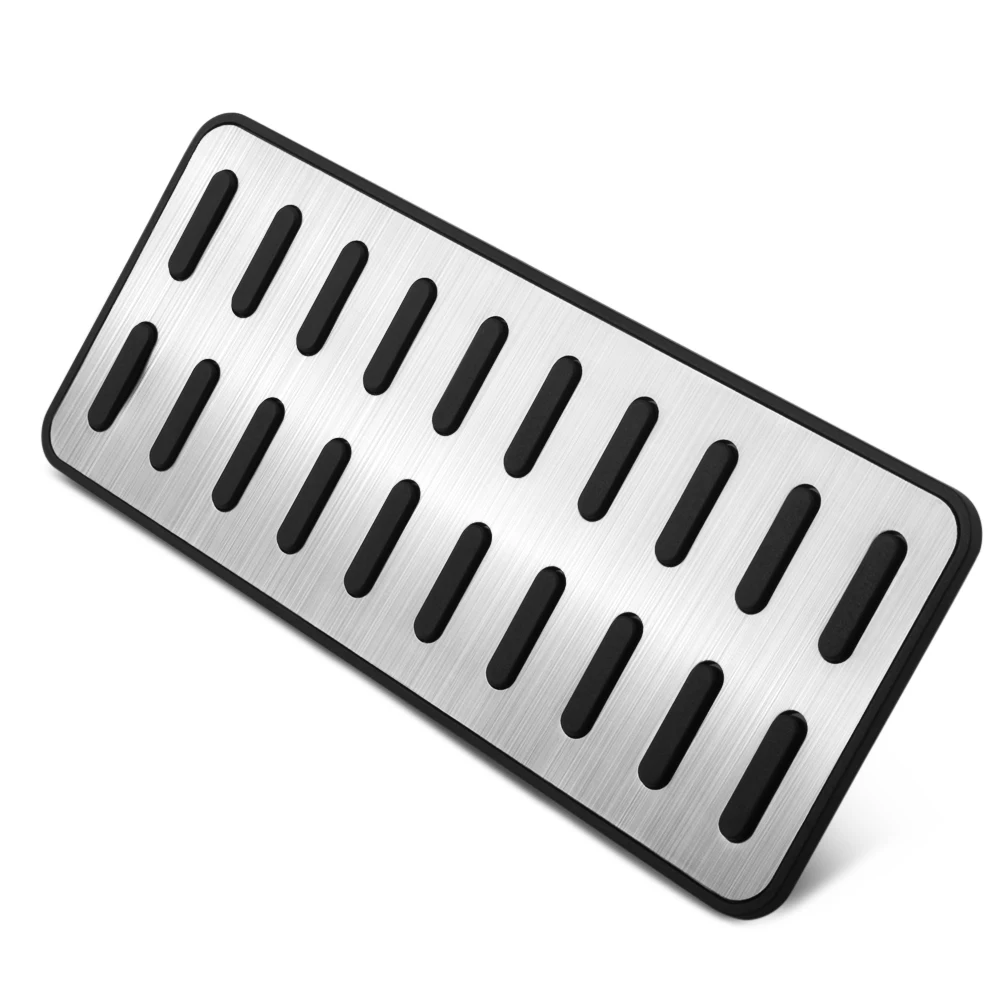 For All Hyundai KIA Foot Rest Pedal 304 Stainless steel Rest pedal Fits : All Hyundai Kia Car Models car pedals