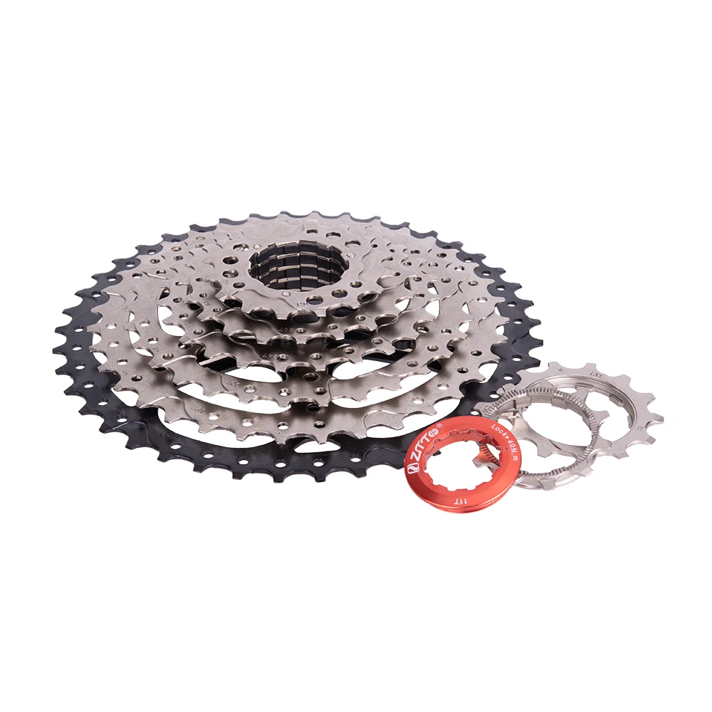 ZTTO Bicycle 8 Speed 11-42T Cassette Steel 8s MTB 8v Freewheel Bicycle Parts For M410 M360 M310 Upgrade kit bicycle cassette,bicycle sprocket gear,bicycle parts,bike sprocket,bike freewheel