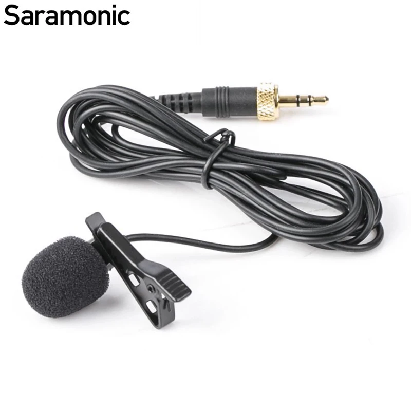Saramonic SR-UM10-M1 сменный петличный микрофон с блокировкой 1/8 дюйма (3 5 мм) TRS Male для