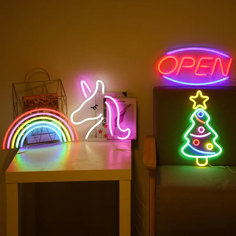 Банановый неоновый светильник Настенный знак Hello Good Vibes светодиодный s с питанием