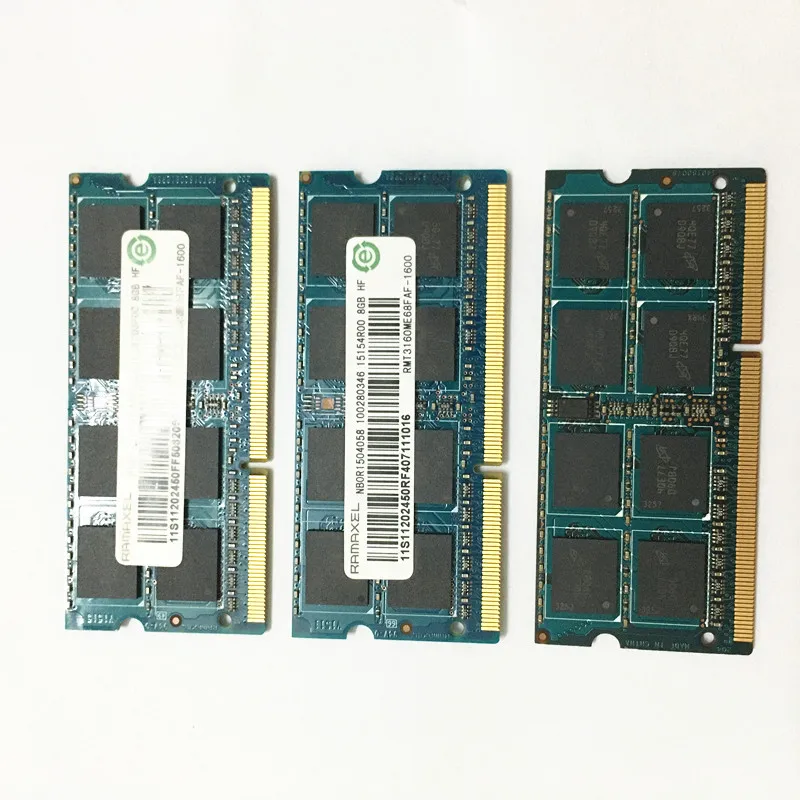 Mémoire RAM SODIMM | RAMAXEL | 4 GB DDR3 | 1600 MHZ | RMT3170ME68F9F