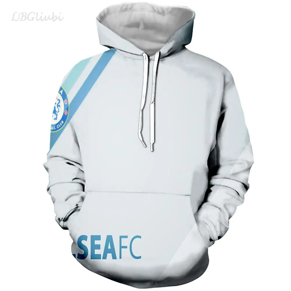 

LBG new sale 3D printing Chelsea hoodie men and women fashion casual hoodie Chelsea men's sports shirt Harajuku football uniform