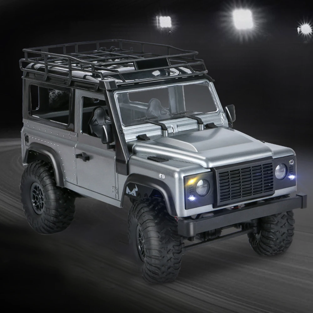 

MN99S 1/12 Crawler Wear Resistance RC Car Rechargeable Battery 4WD Toy Boys LED Lights DIY Vehicle Gift Kids Off Road 2.4GHz