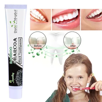 

100g Activated Charcoal Teeth Whitening Toothpaste Oral Hygiene Bamboo Charcoal Toothpaste Teeth Oral Care Remove Stains