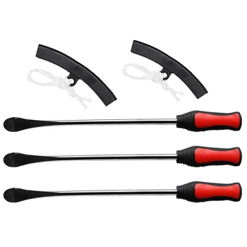 

Multifunctional Five-piece Tire Changing Tool Professional Tire Repair Lever Tool Rim Protector Motorcycle