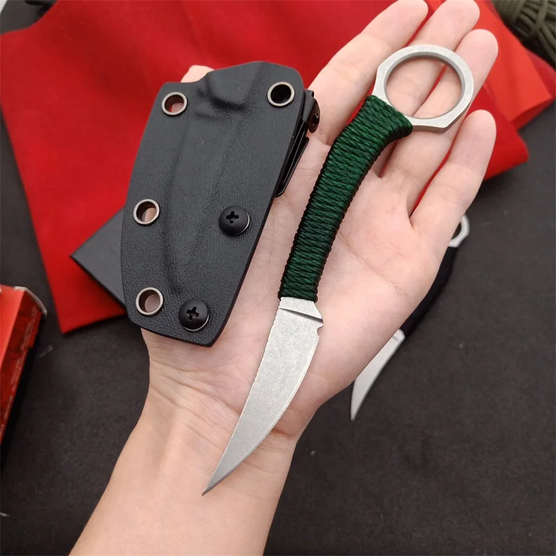 D2 Pocket Tactical Knives D2 Pocket Tactical Knives D2 Pocket Tactical Knives Neck Camping Knives Outdoor Rescue Survival Tools Edc Tool With K Sheath,Dropshipping