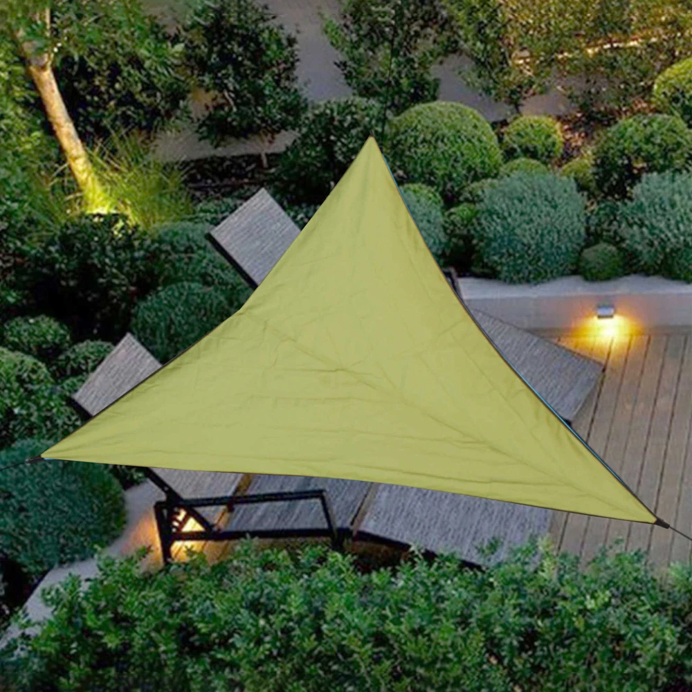 

Waterproof Sun Shade Outdoor Awning Sunscreen Triangular UV Sun Shelter Sail Net Triangle Sunshine Camping Tent Garden Canopy