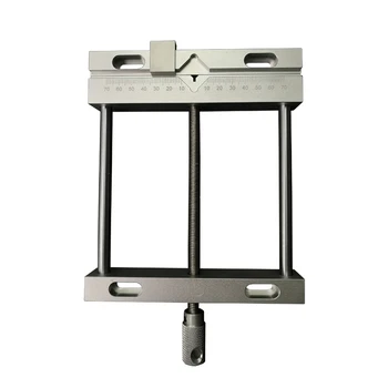 

New parallel jaw CNC Flat Vice tongs 170*198mm Aluminium alloy screw precision for Milling Machine Bench drill Vise QGG Fixture