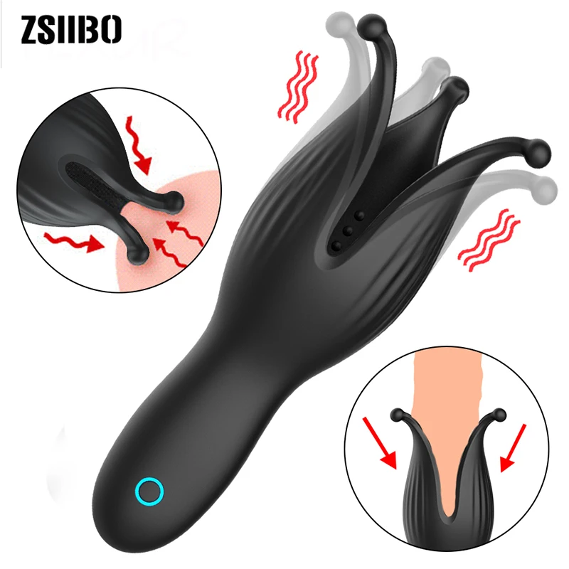 Male Masturbator Vibrator Sex Toys for Men Deep Throat cock ring Products adults Shop penis chastity cage erotic | Красота и здоровье