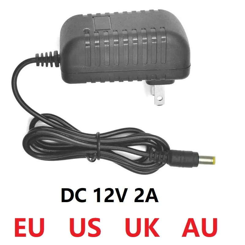 

DC12V 2A Adapter Power Supply Bhite Cover Power Supply 12V 2A For WiFi IP Camera EU US AU UK Plug