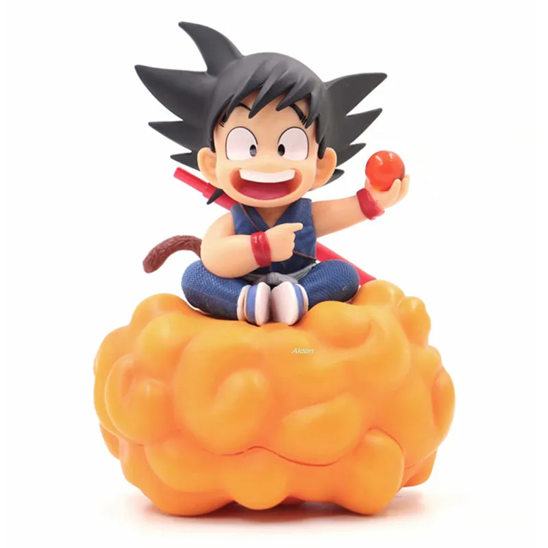 7 "Dragon Ball Z статуя Супер Saiyan бюст Boyhood сидящий позиционный Сон Гоку сомерсо облако GK модель игрушки коробка 18 см Z2792