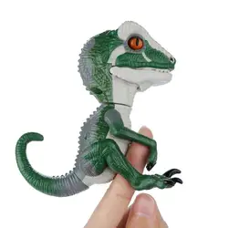 Dinosaure du bout des doigts pour enfants, jouet électronique interactif, rapace domestique, brux, cadeau de noël 