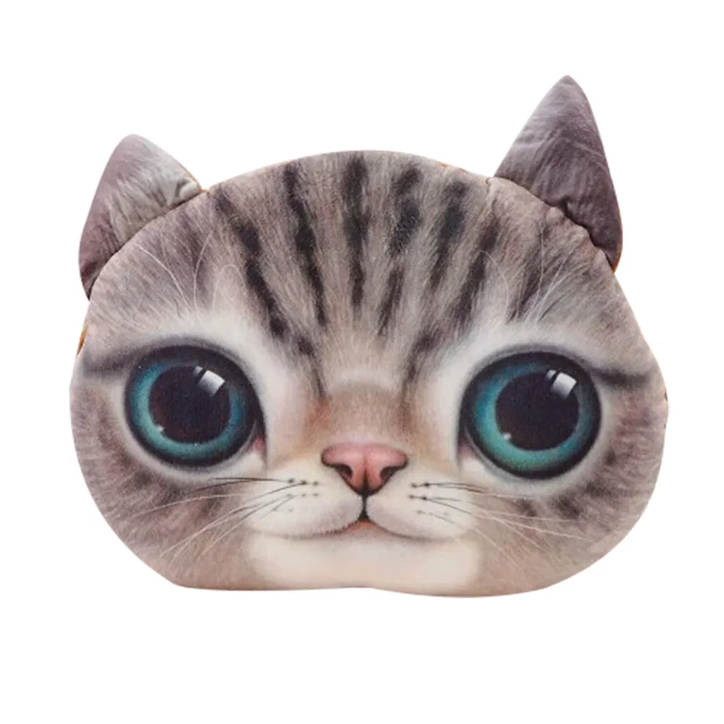 Ouneed подушка для сиденья, забавная 3D подушка для украшения кошки, креативная Милая Подушка для стула, домашний декор, cuscini divano, подушка для пола, новинка
