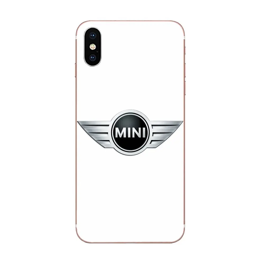as picture Mini Cooper черный красный Вдохновленный мягкий дизайн, индивидуальный заказ для Apple iPhone 4 4s 5 5C 5S SE 6 6S 7 8 Plus X XS Max XR - Цвет: as picture