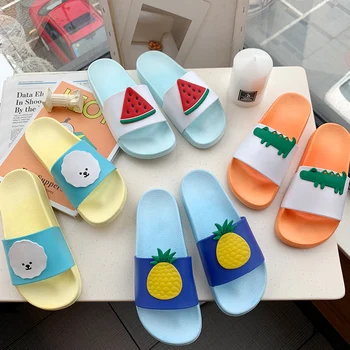 

Unisex Summer Fashion Casual Slippers Colorful Seaside Water Walking Sandals Comfortable House Home Couple Slippers Size 36-45