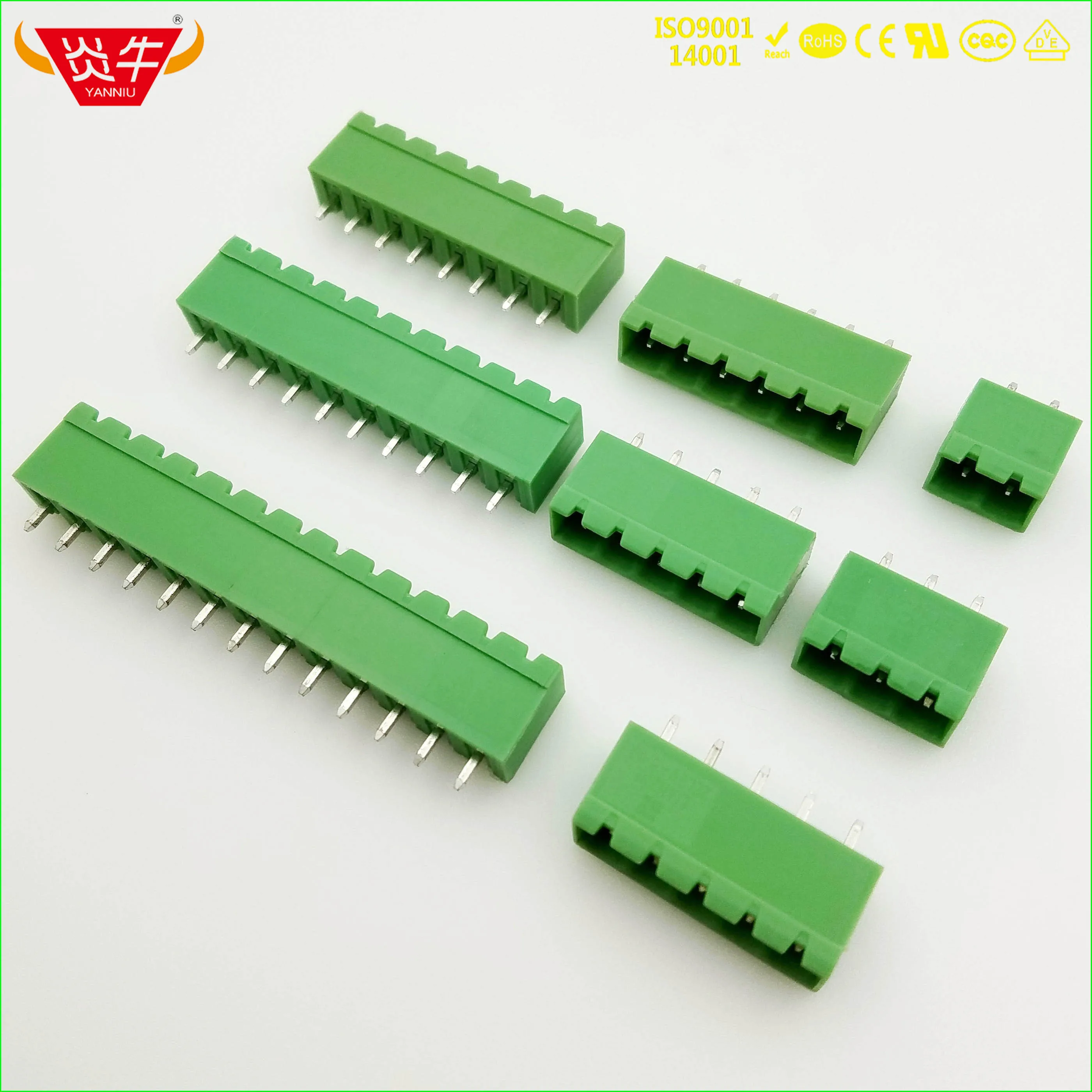 

KF2EDGVC 5.0 2P ~ 12P PCB CONNECTOR PLUG-IN TEMINAL BLOCK 2EDGVC 5.0mm 2PIN ~ 12PIN MSTBVA 2,5 G 1755516 PHOENIX CONTACT DEGSON