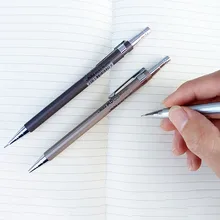 0,5 мм железный металлический механический карандаш канцелярские принадлежности креативный пресс автоматические ручки для студентов письмо и рисование офиса школы питания A21