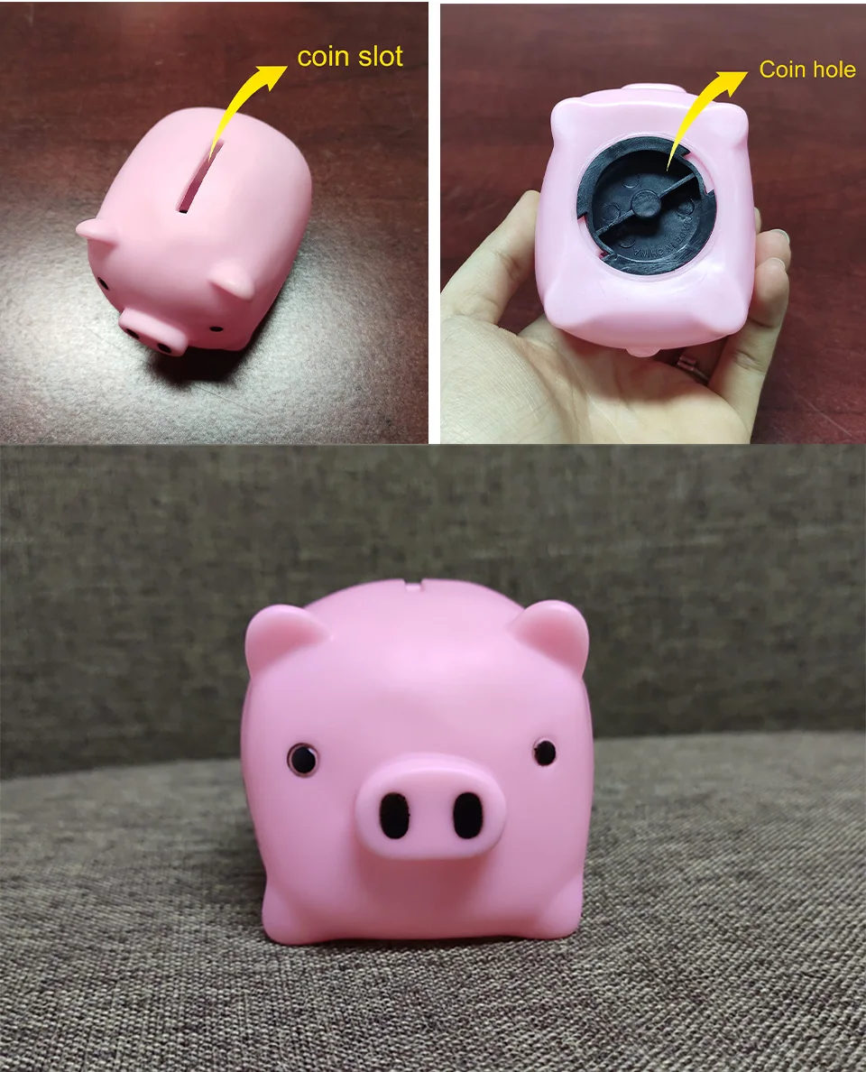 Мультяшная розовая свинья в форме копилки детские игрушки подарок на день рождения Домашний декор копилка 1 шт. коробка для хранения монет