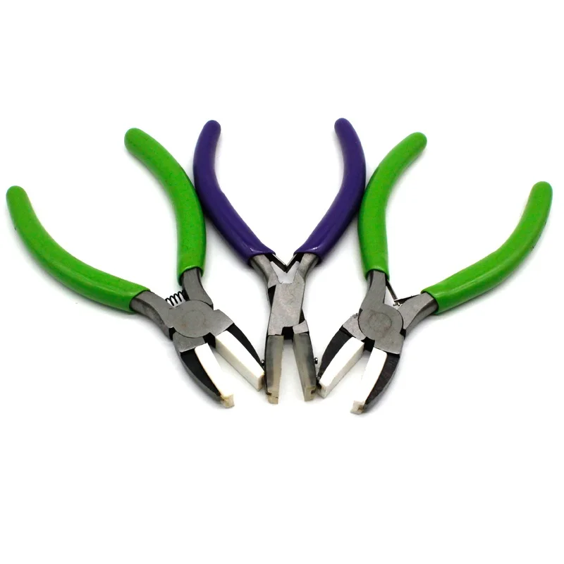 Wire Pliers Jewelry Sturdy Making Tool Craft Cutting Flat Nose Smooth Jaw  Repair Handmade - AliExpress