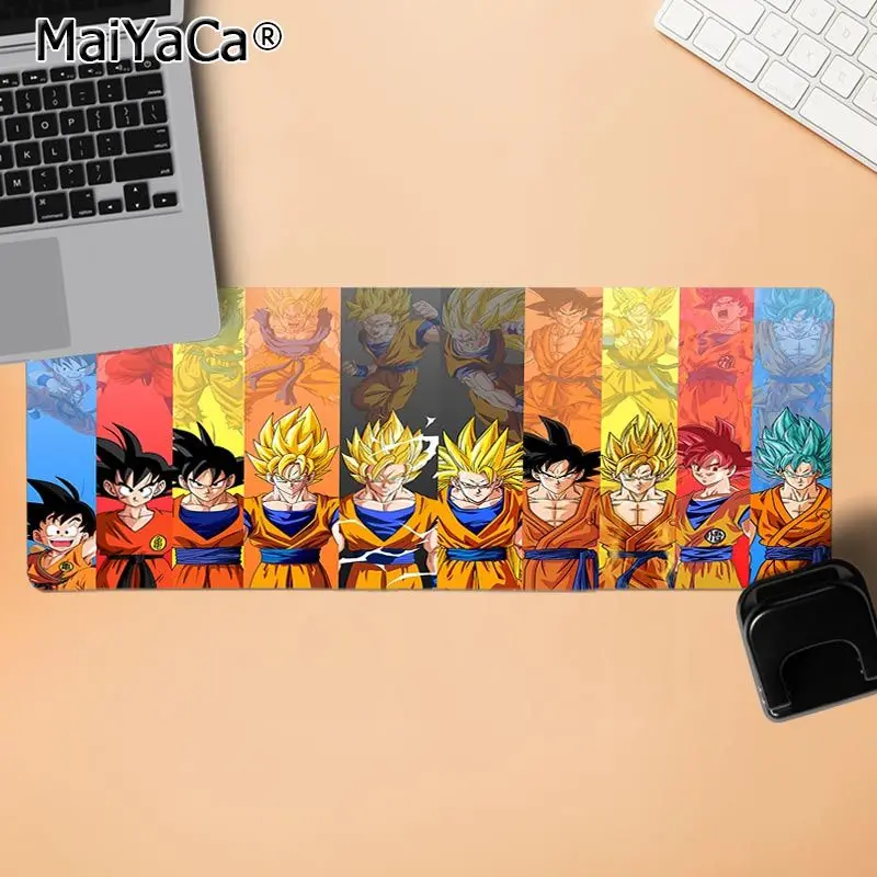 MaiYaCa ваши собственные коврики аниме Dragon Ball Z Dragon Ball Goku компьютерные игровые коврики геймер скорость мыши розничная резиновый коврик для мыши