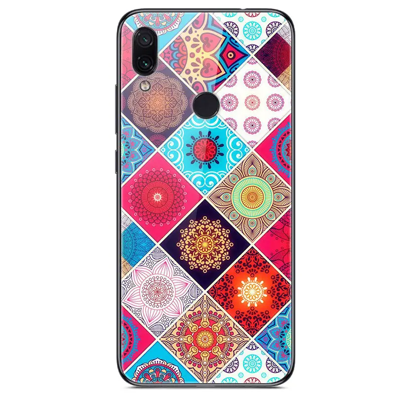 56 Чехол из закаленного стекла для Xiaomi Redmi Note 5, чехол с изображением планеты космос, стеклянный чехол на заднюю панель для Xiomi Redmi Note 5 Pro Redmi note5, 64 ГБ, 32 ГБ - Цвет: 56