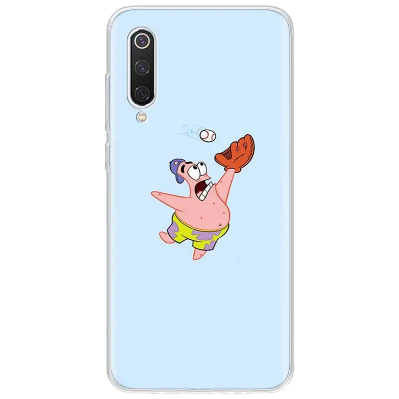 Чехол для телефона с изображением Губки Боба Xiao mi Red Note 87 7S 7A 6 S2 GO K20 Pro + 6A 6X 5X A1 CC 9 8