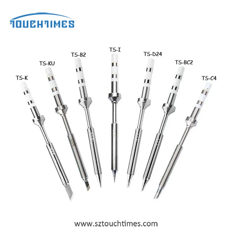 Оригинальный TS K KU B2 I D24 BC2 C4 паяльник наконечник сменный для мини TS100 цифровой
