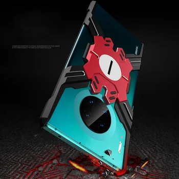 

for Huawei Mate 30 Hero X-Shaped Shockproof Case Coque Funda for Huawei Mate 30 Pro Mate30 Bumper Aluminum Metal Case Cover