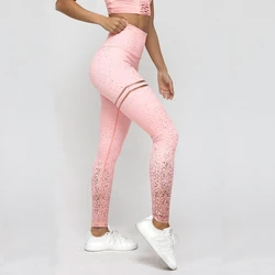 NORMOV New Hotsale Women Gold Print Leggings No Transparent Exercise Fitness Leggings Push Up Workout Female Pants NORMOV New Hotsale Women Gold Print Leggings No Transparent Exercise Fitness Leggings Push Up Workout Female Pants