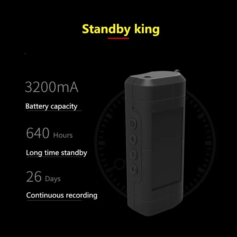 Yescool A50 8GB Digital Voice Recorder long