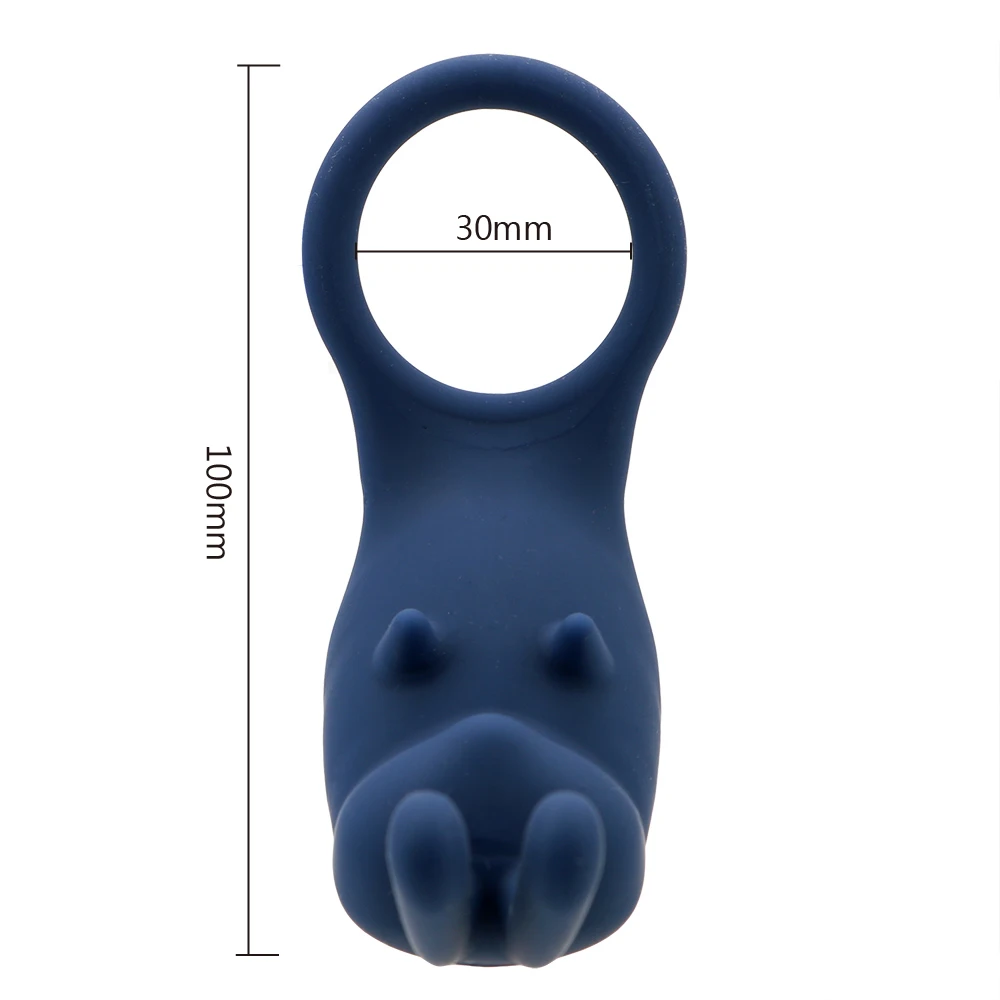 Vibrating Male Delay Ring For Clitoris Stimulation And Pleasure_voghion.com