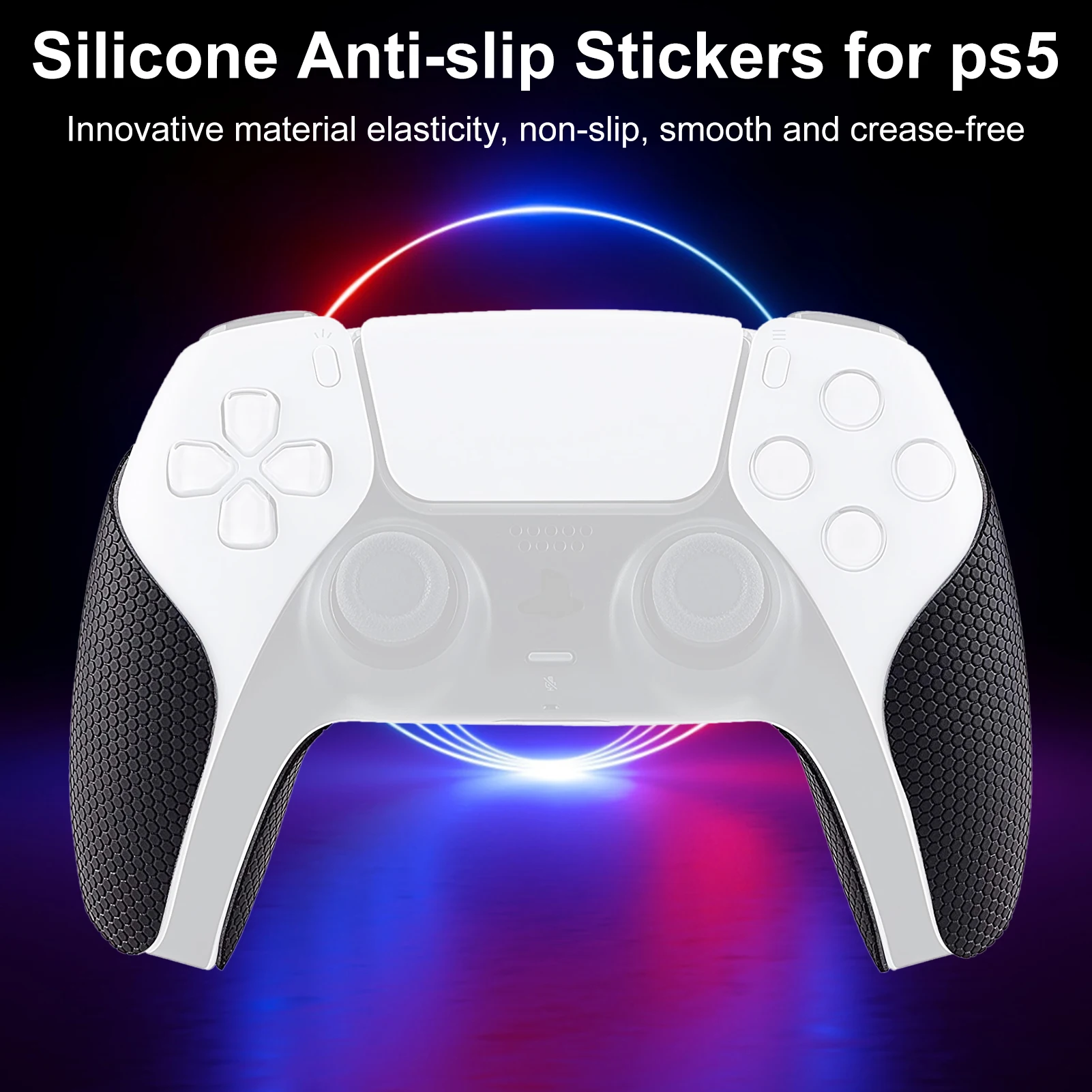 Hohe-qualität Silikon Anti-rutsch Aufkleber Für PS5 Griff Abnehmbare  Non-slip Pad Für PS5 Griff Grip protector - AliExpress