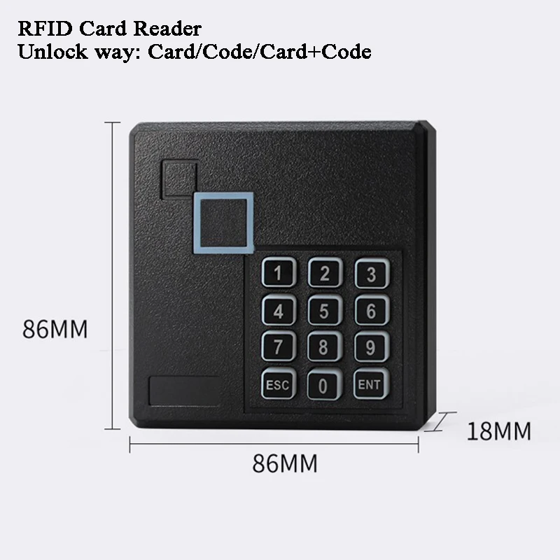 RFID устройство считывания карт доступа к воротам 13 56 МГц WG26/34 Mifare/14443A|Считыватели