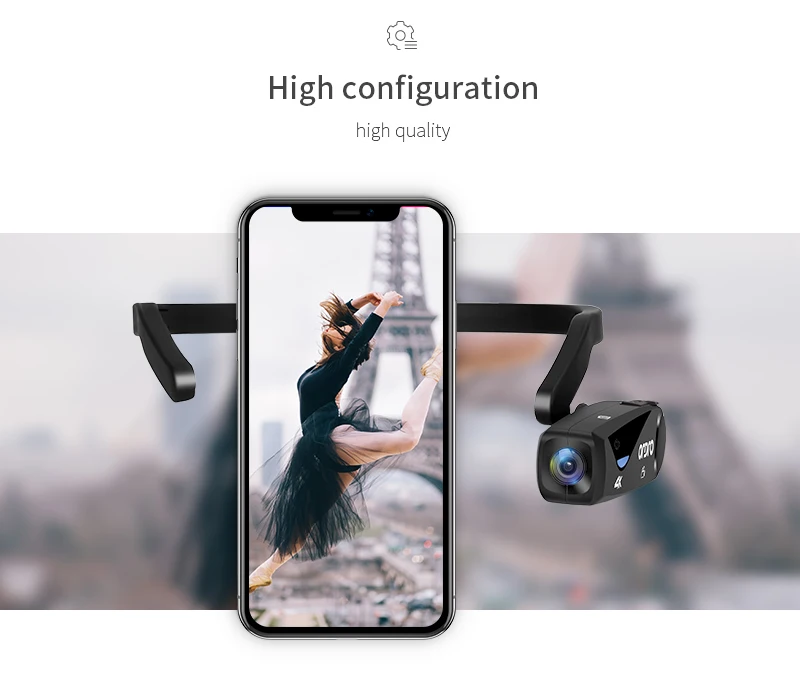 Câmera de vídeo digital 4 k wifi