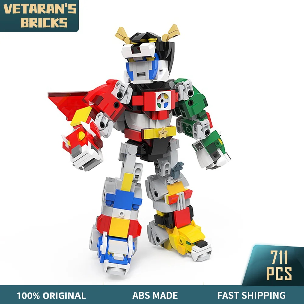 MOC V1 Alternate Robot Steel Warrior Figures Model Modular Educational