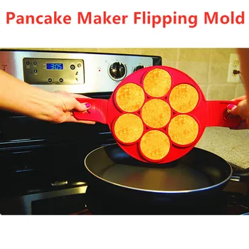

2020 New Pancake Maker Pancake Mold Non-stick Flippin Pancake Maker Kitchen Pancake Flipping Mold Kitchen Baking Accessories