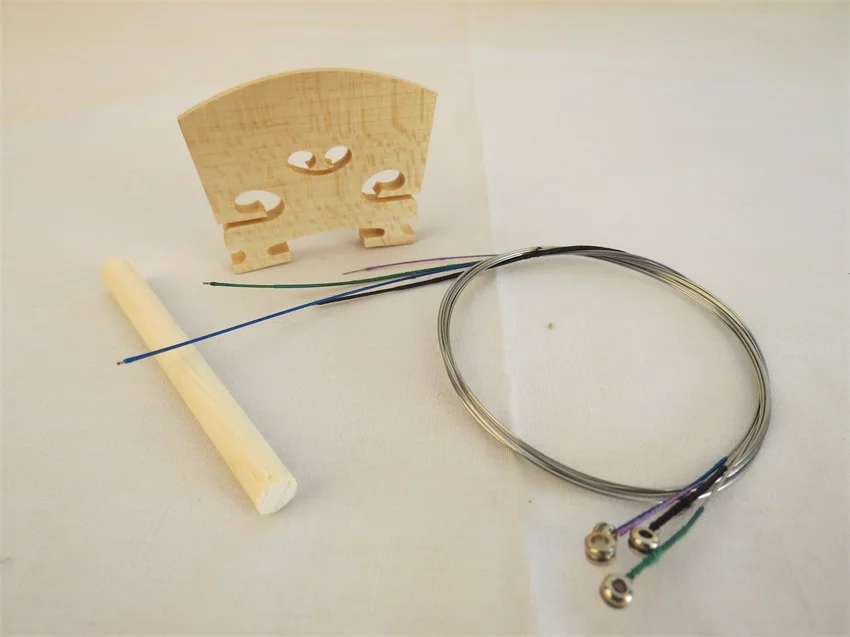 1set Violin Parts 4/4 include (strings bridge sound post) |
