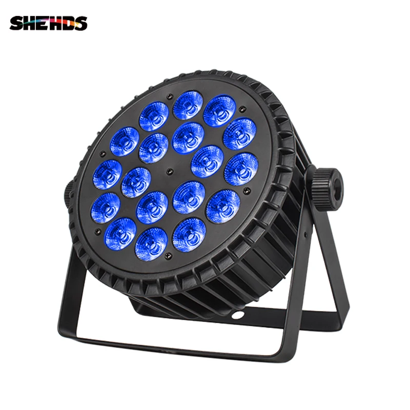 Светодиодный светильник из алюминиевого сплава 18x18 Вт RGBWA + УФ s 6in1 светодиодный ing