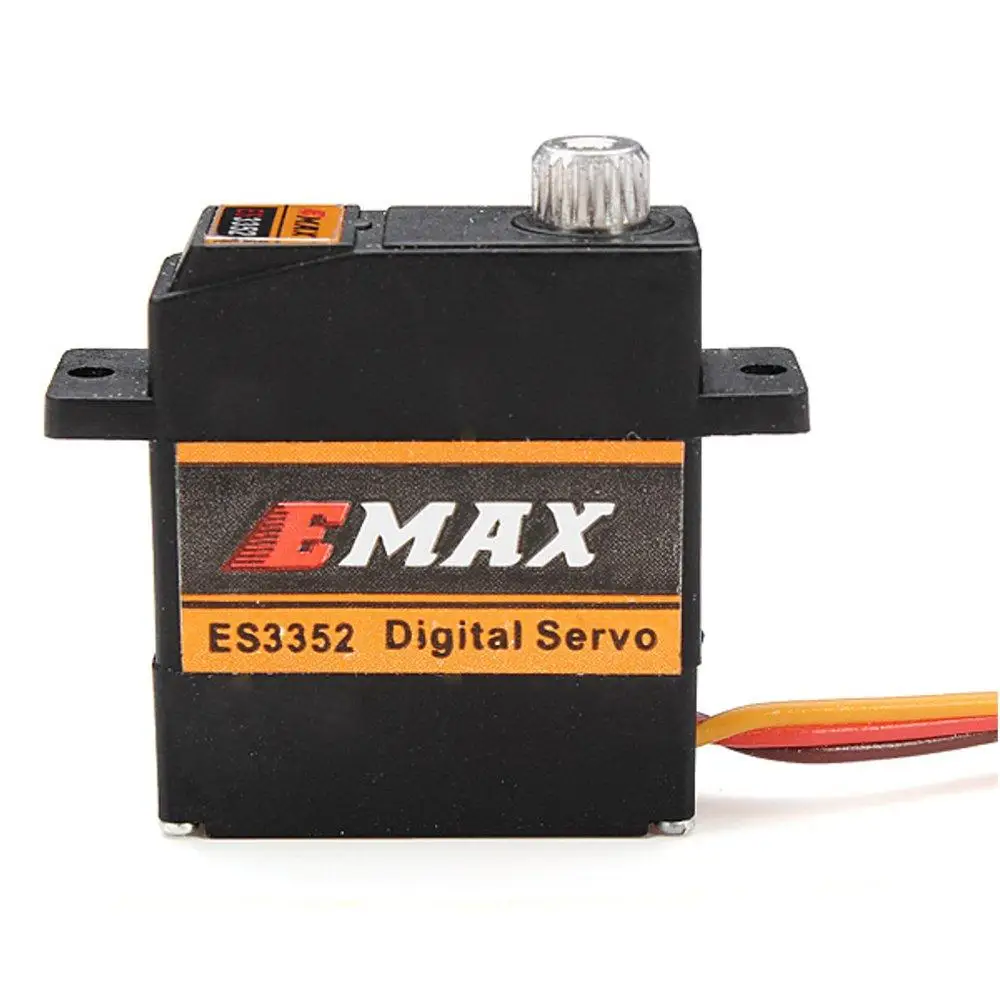 

4PCS EMAX ES3352 12.4g Mini Metal Gear Digital Servo for RC Airplane