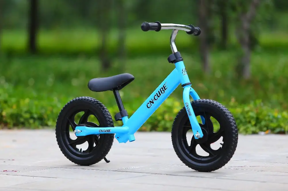 HobbyLane 12 Inch Children Two-wheeled Bicycle Walker Balance Training Bike with Adjustable Handlebar and Saddle