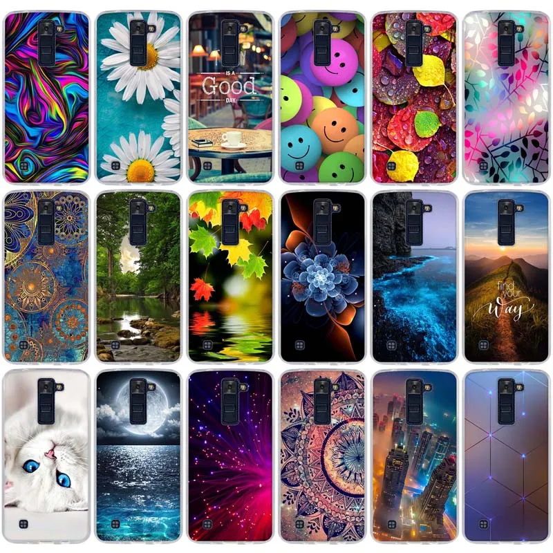Чехол для LG K8 K350N K350DS LTE K350E Escape 3 K373 Phoenix 2 чехол силиконовый мягкий ТПУ телефона s K7
