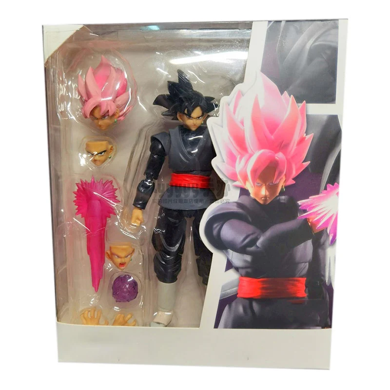 Драконий жемчуг SHF Zamasu Goku Black Battle Scence Косплей Декор коллекционные игрушки для