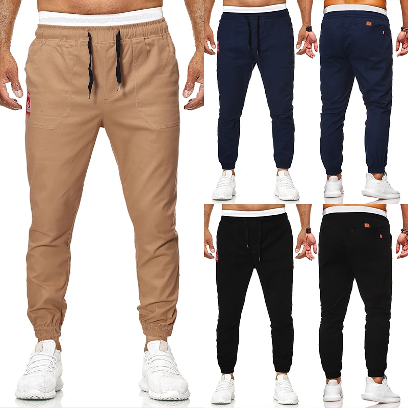 Automne hommes pantalon хип-хоп шаровары для бега pantalon nouveau мужские панталоны брюки карго Мужская Уличная одежда стиль сафари